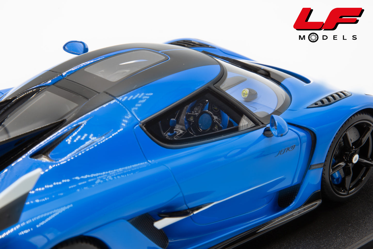modellino koenigsegg jesko gt spirit 1:18 GT1002 vista interni