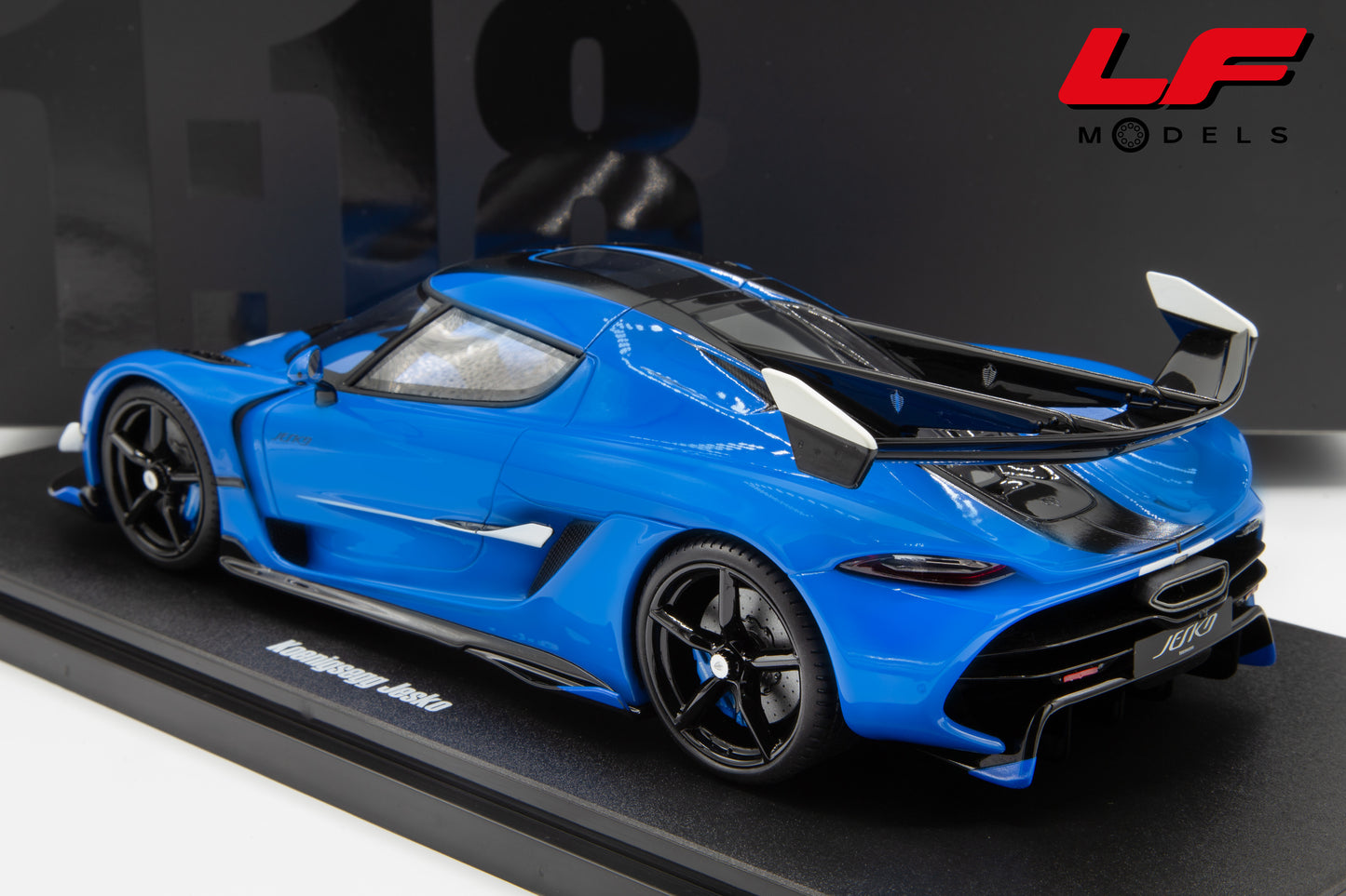 modellino koenigsegg jesko gt spirit 1:18 GT1002 vista posteriore