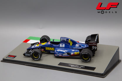 modellino lambo 291 larini edicola 1:43 posteriore