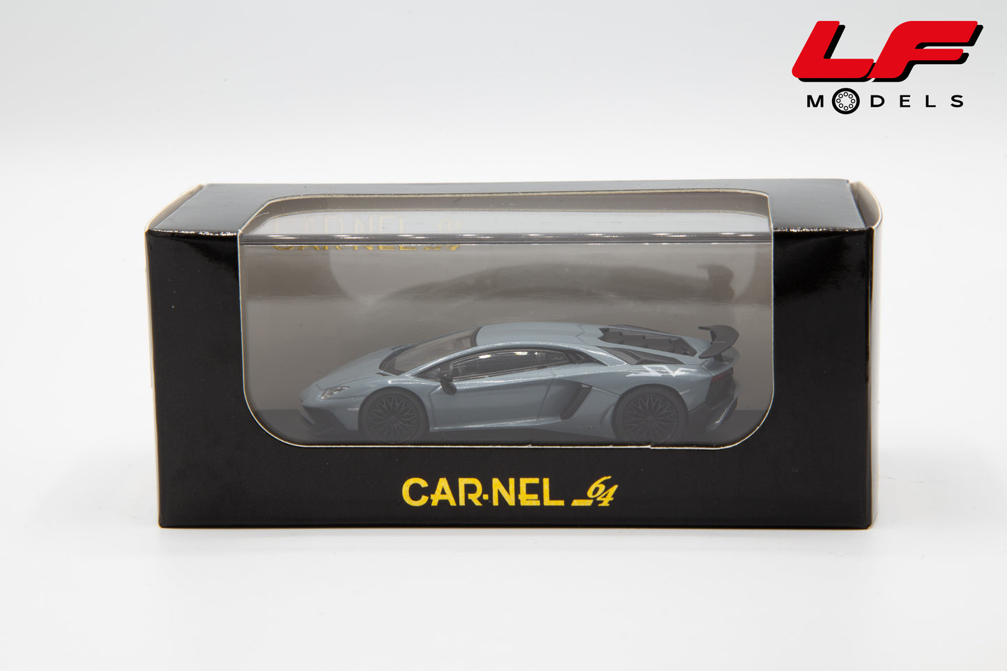  modellino lamborghini aventador sv carnel 1:64 CN640024 vista scatola