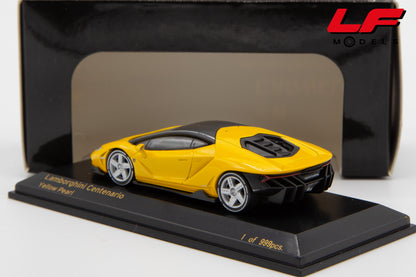 modellino lamborghini centenario carnel 1:64 posteriore