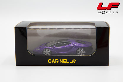 modellino lamborghini centenario carnel 1:64 scatola