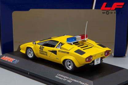 modellino lamborghini countach pace car werk83 1:43