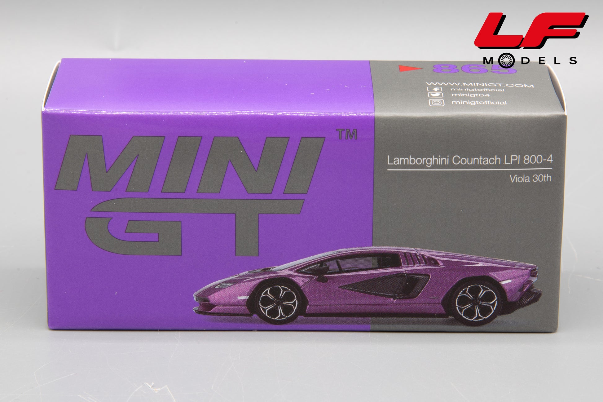 modellino lamborghini countach mini gt 1:64