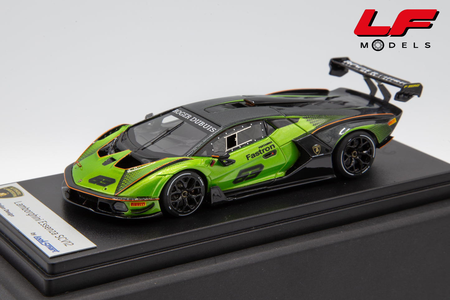 modellino lamborghini essenza scv12 looksmart 1:43 frontale