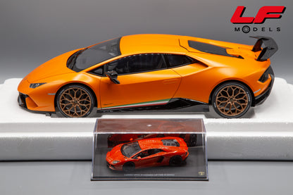 modellino lamborghini huracan performante autoart 1:12 confronto scale