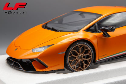 modellino lamborghini huracan performante autoart 1:12 frontale