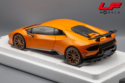 modellino lamborghini huracan performante autoart 1:12 posteriore