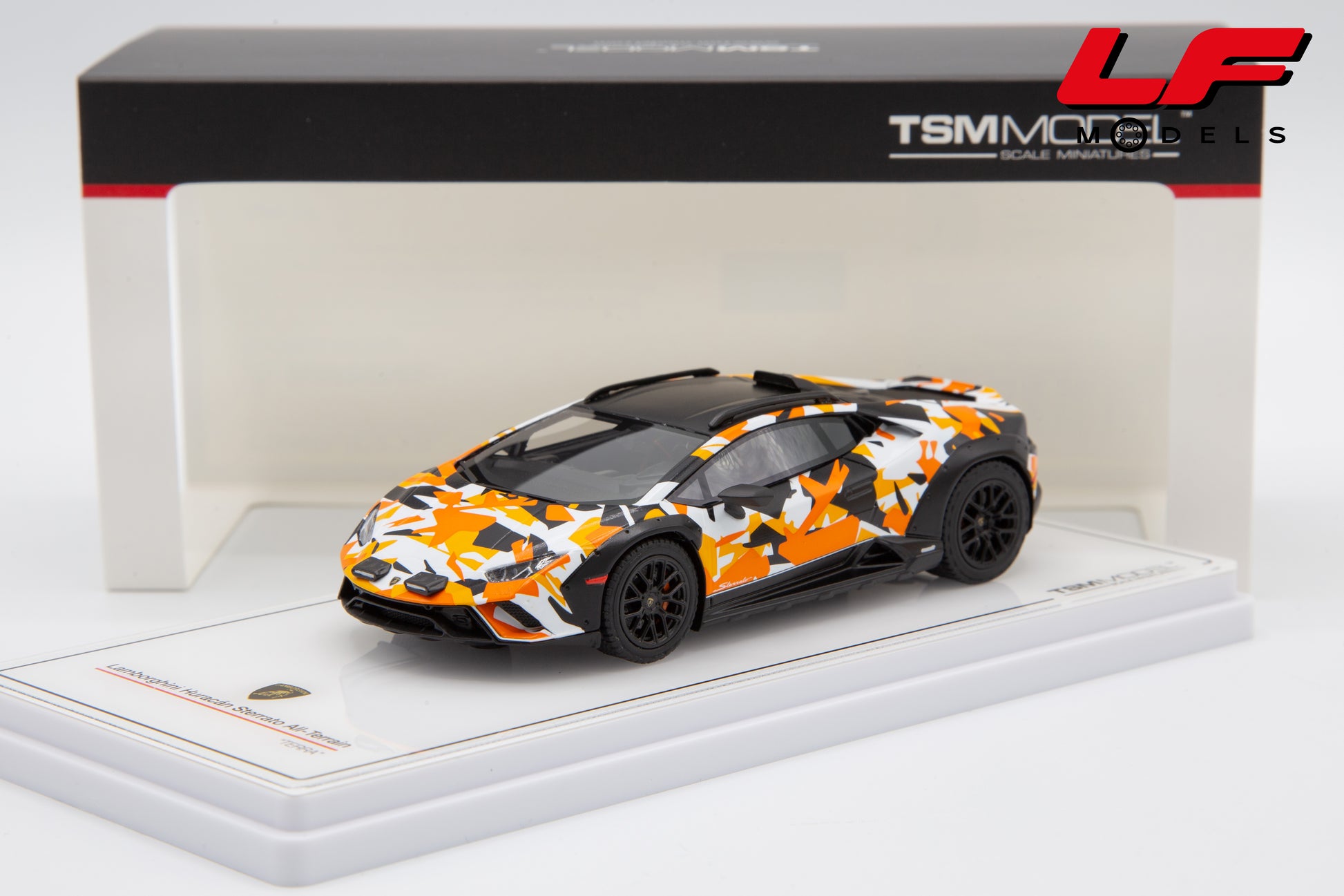 modellino lamborghini huracn sterrato tsm 1:43 frontale