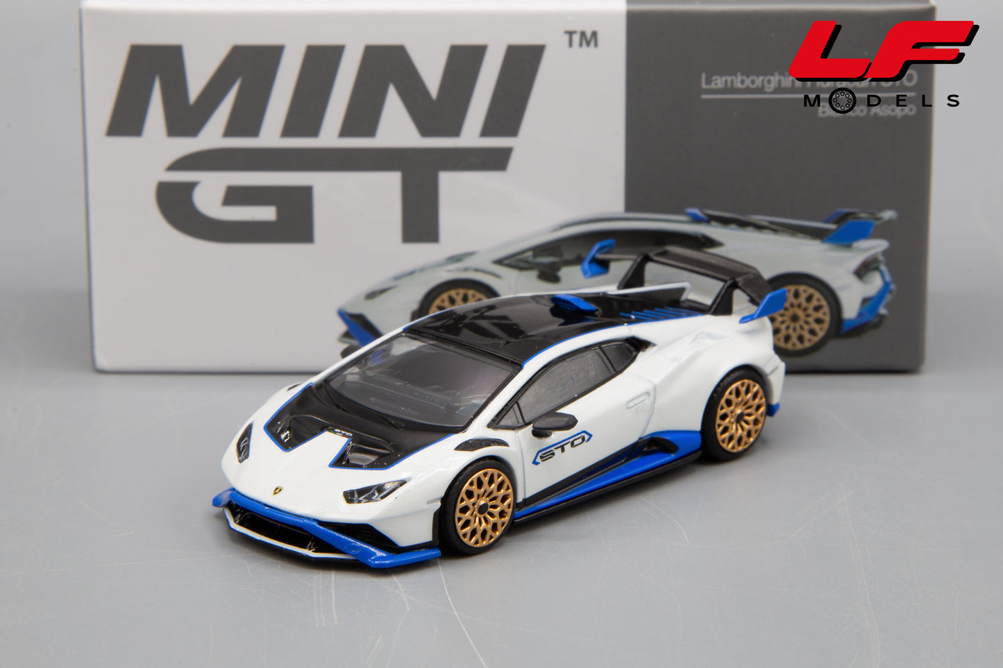 modellino lamborghini huracan sto mini gt 1:64