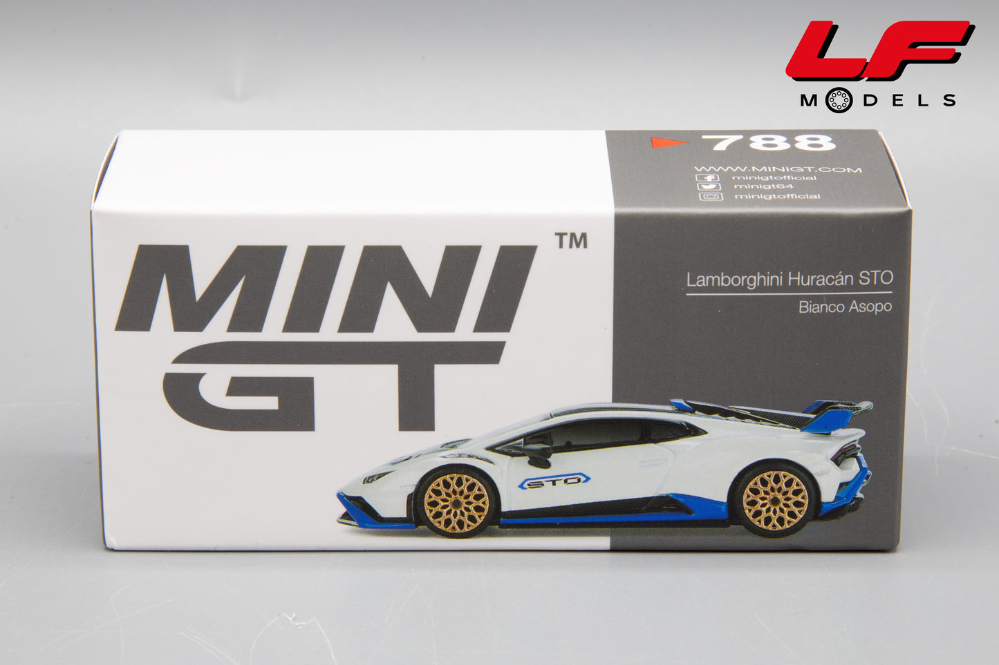 modellino lamborghini huracan sto mini gt 1:64