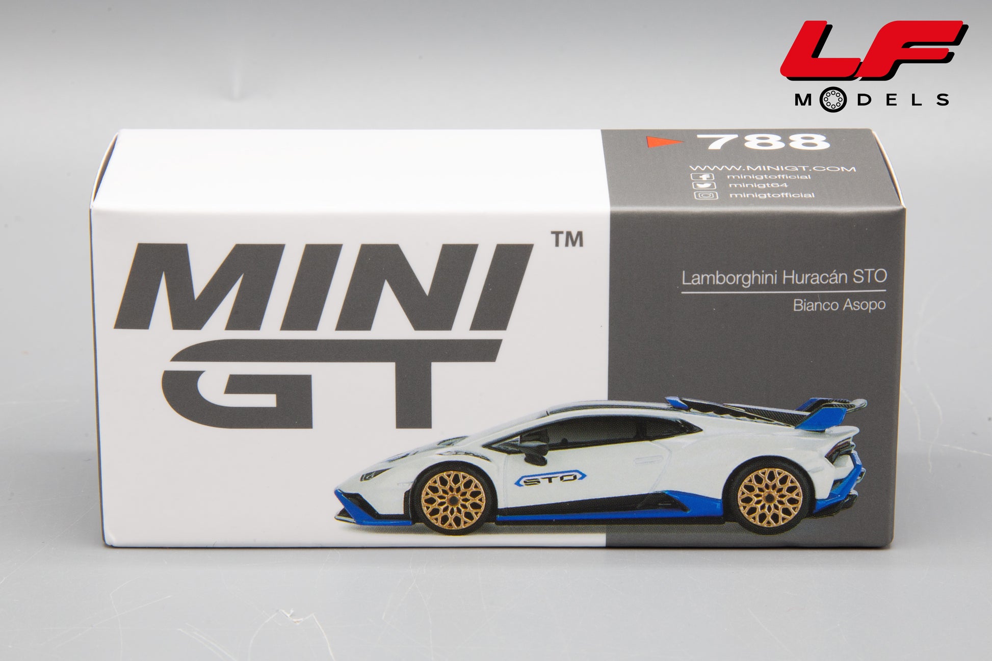 modellino lamborghini huracan sto mini gt 1:64