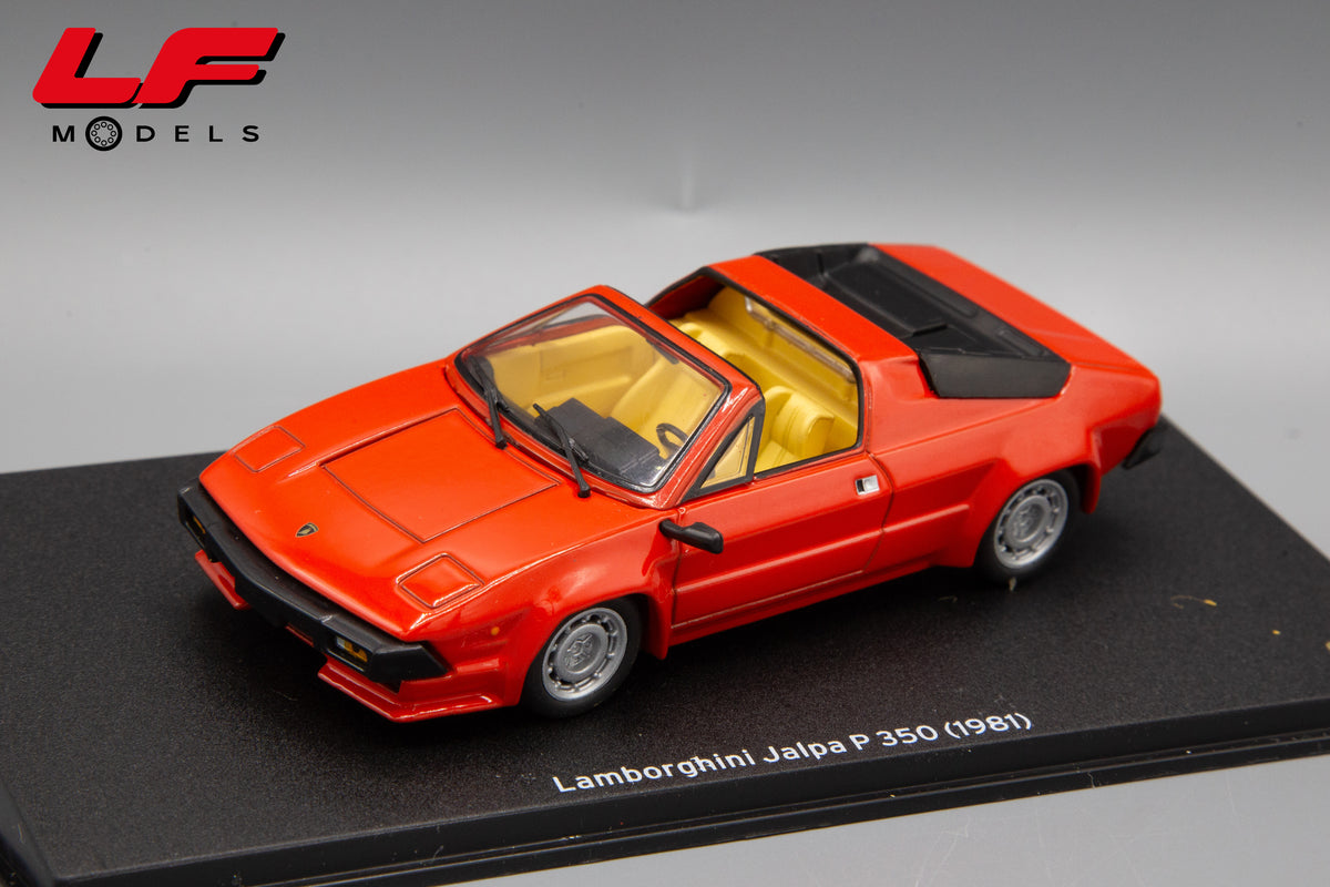modellino lamborghini jalpa edicola 1:43 vista frontale