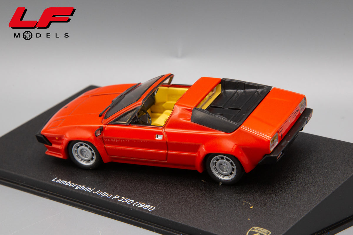 modellino lamborghini jalpa edicola 1:43 vista posteriore