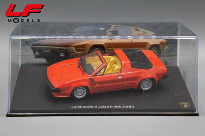 modellino lamborghini jalpa edicola 1:43 vista teca