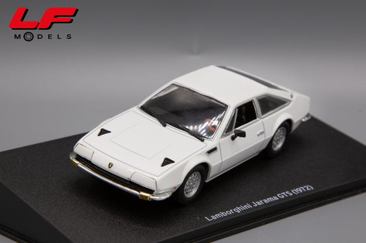 modellino lamborghini jarama edicola 1:43 vista frontale