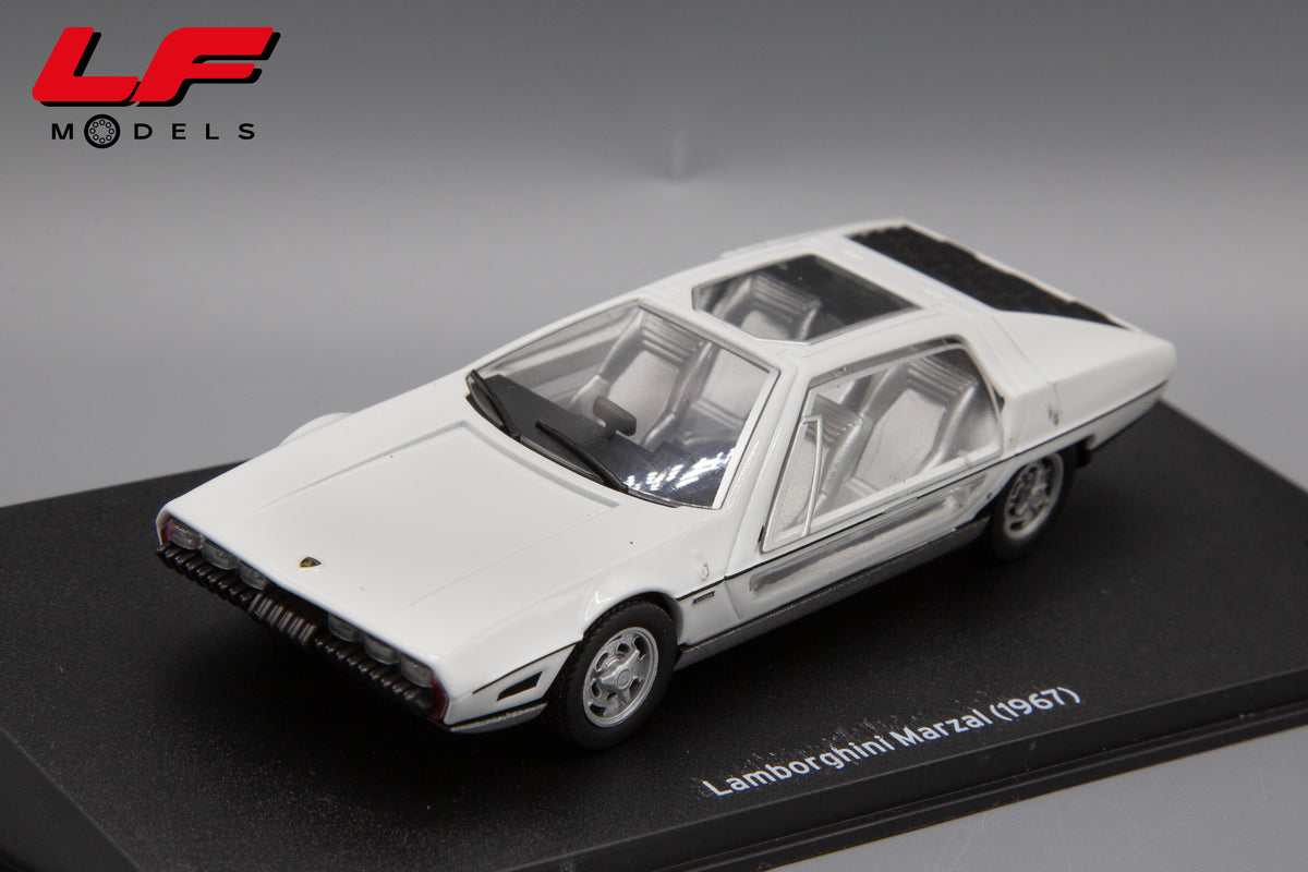 modellino lamborghini marzal edicola 1:43 vista frontale
