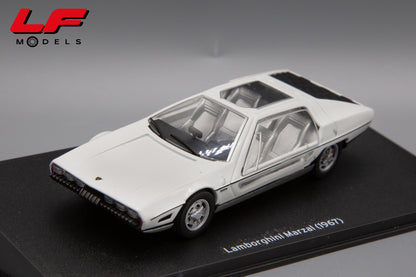 modellino lamborghini marzal edicola 1:43 vista frontale