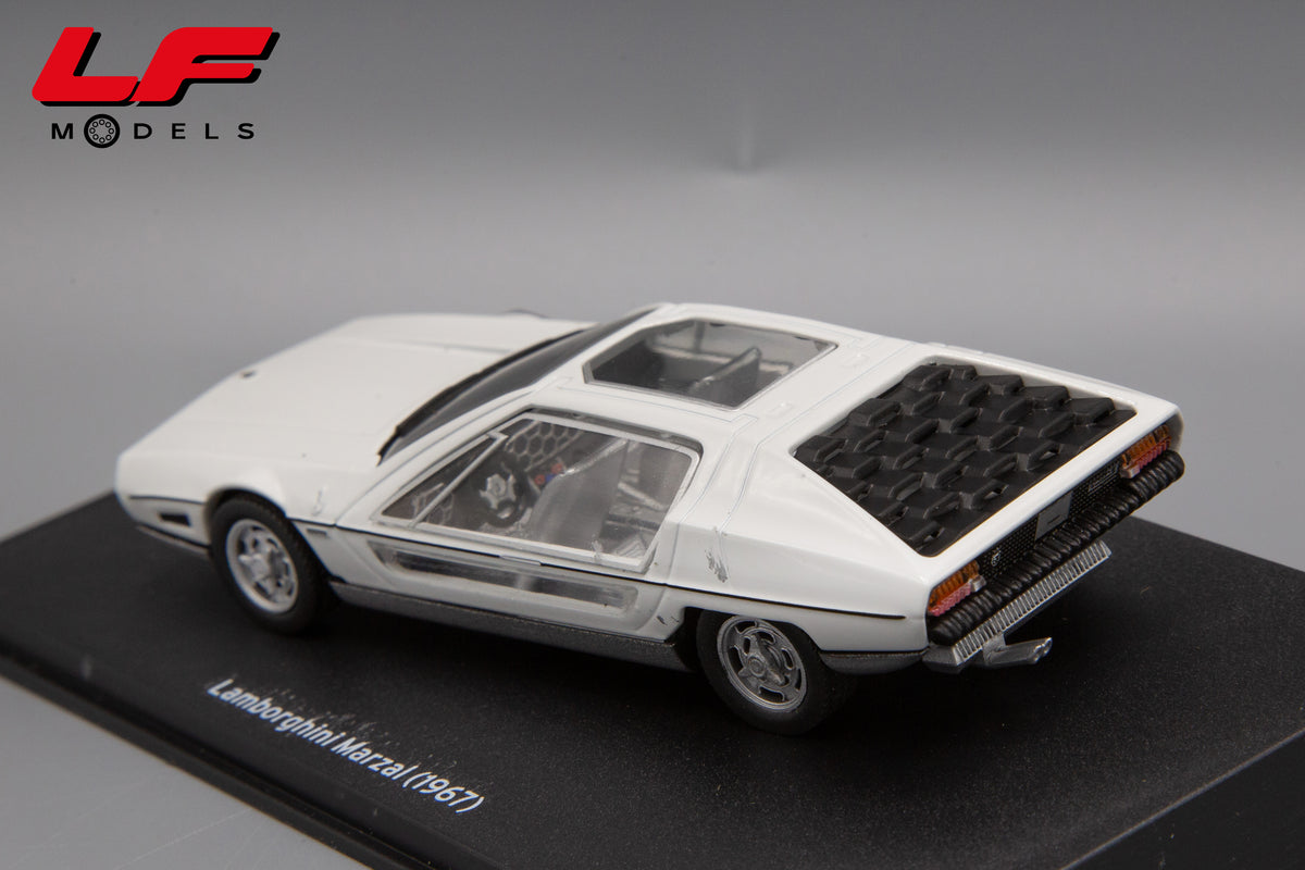 modellino lamborghini marzal edicola 1:43 vista posteriore