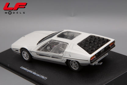 modellino lamborghini marzal edicola 1:43 vista posteriore