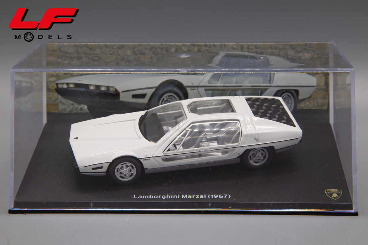 modellino lamborghini marzal edicola 1:43 vista teca