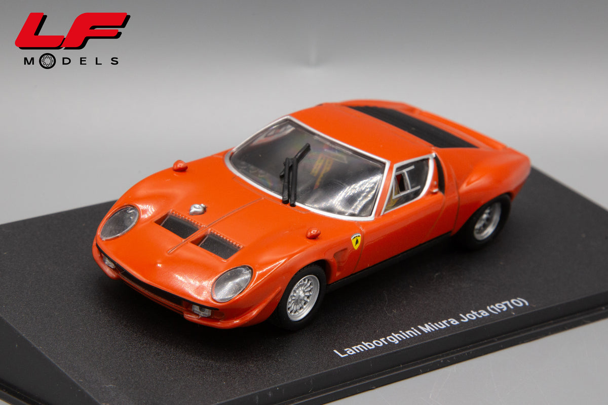 modellino lamborghini miura jota edicola 1:43 vista frontale