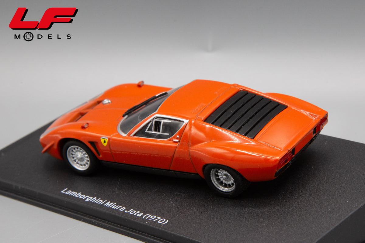 modellino lamborghini miura jota edicola 1:43 vista posteriore