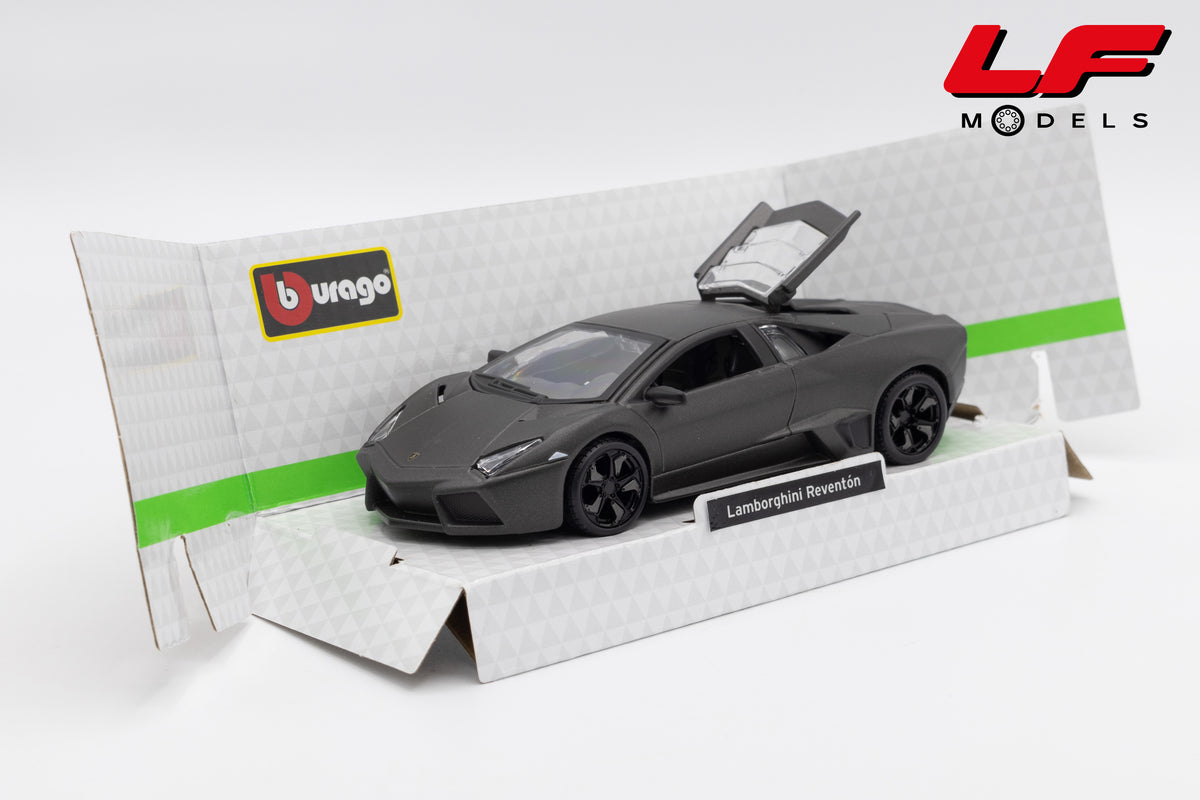 modellino lamborghini reventon burago 1:32 18-43064MG vista frontale