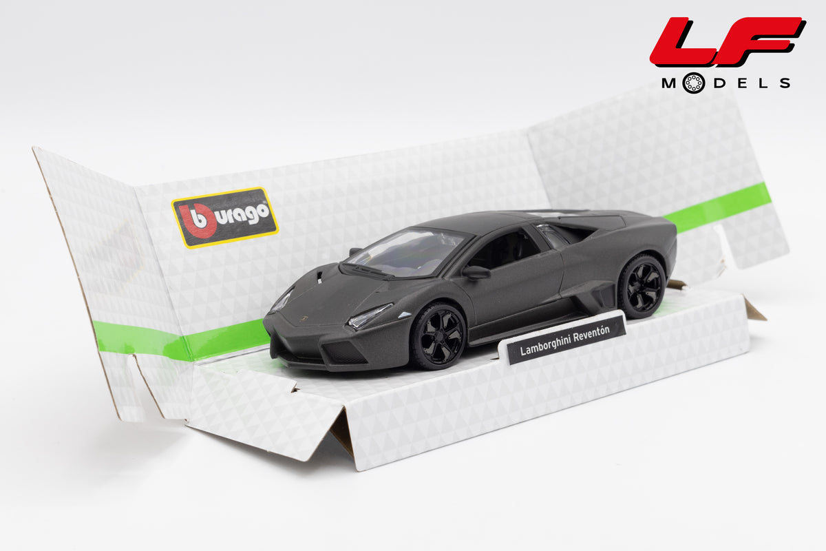 modellino lamborghini reventon burago 1:32 18-43064MG vista frontale