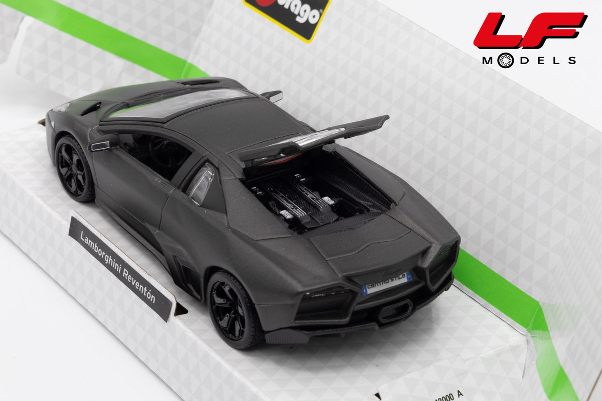 modellino lamborghini reventon burago 1:32 18-43064MG vista motore