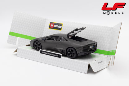 modellino lamborghini reventon burago 1:32 18-43064MG vista posteriore