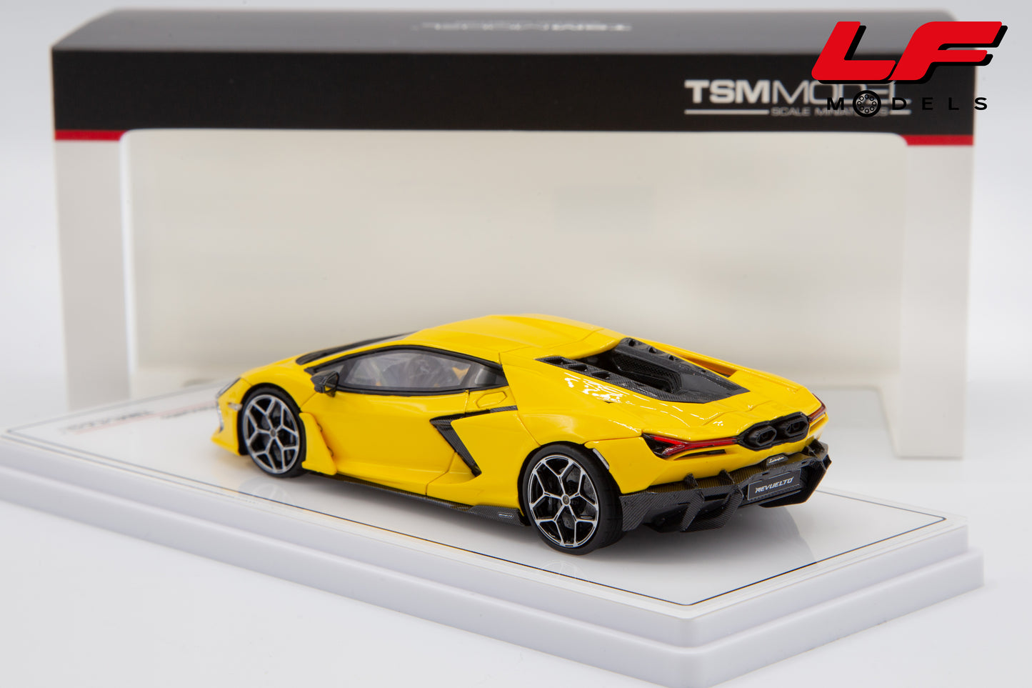 modellino lamborghini revuelto tsm 1:43 posteriore