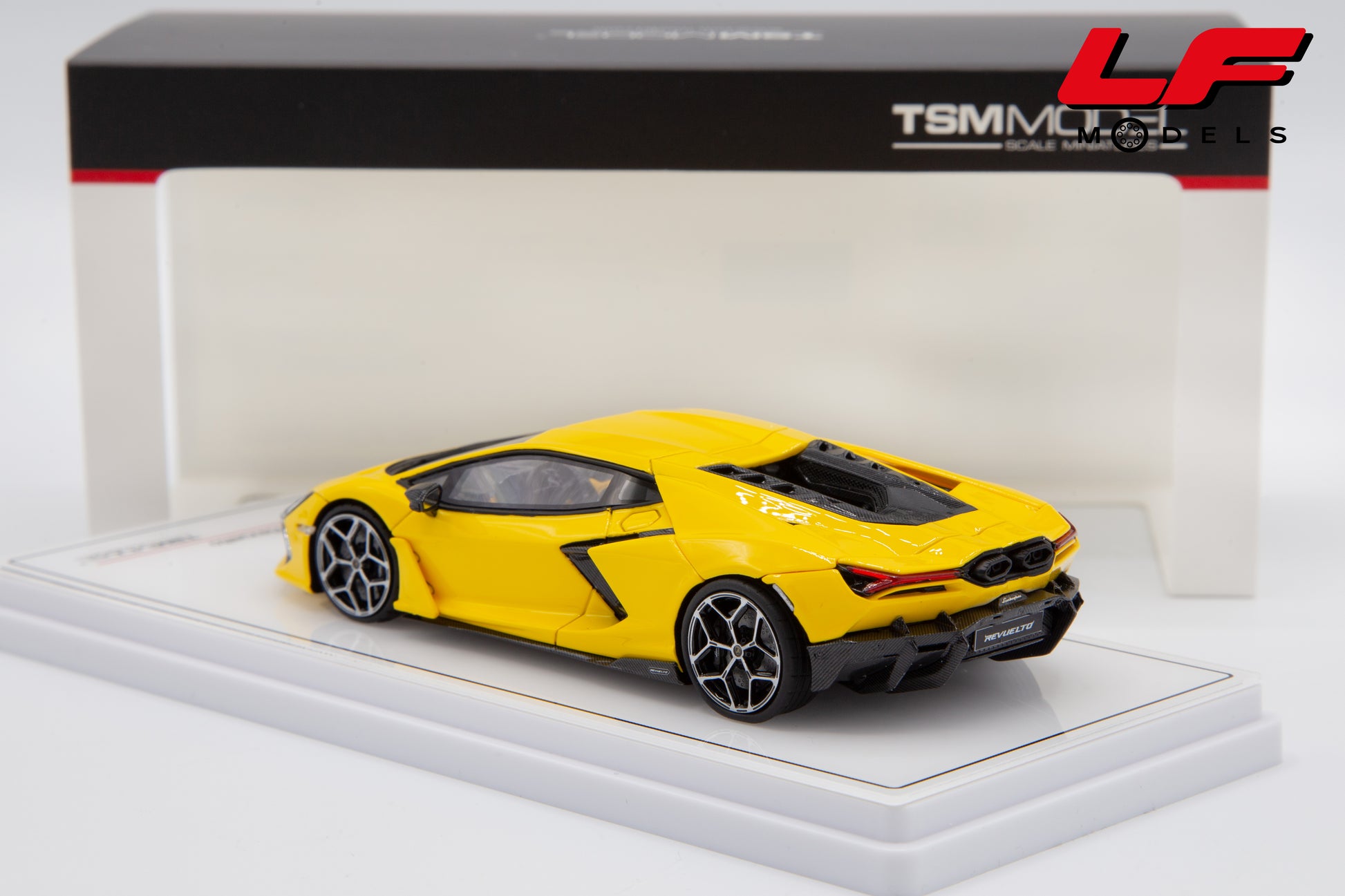 modellino lamborghini revuelto tsm 1:43 posteriore