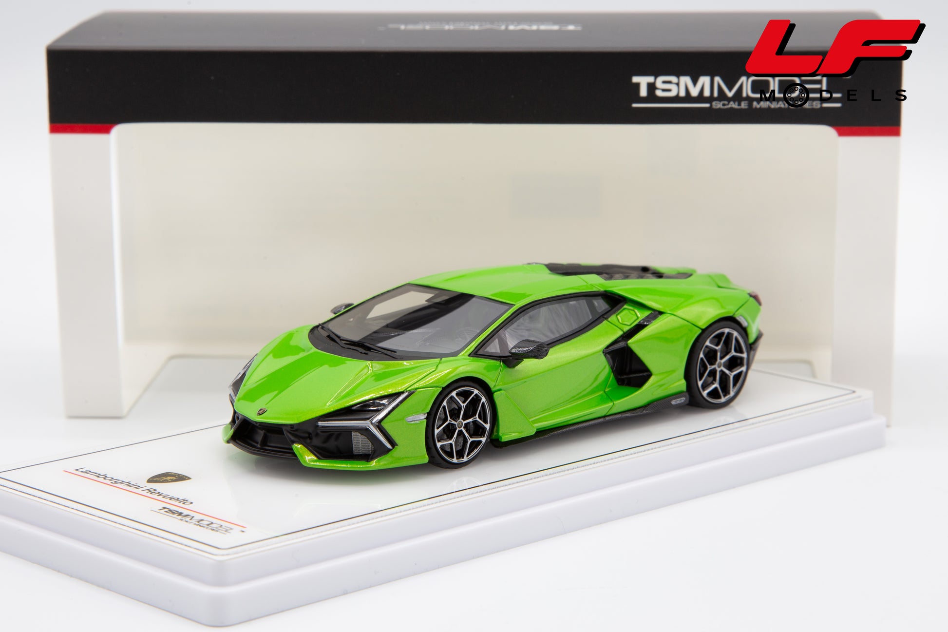 modellino lamborghini revuelto tsm 1:43 frontale