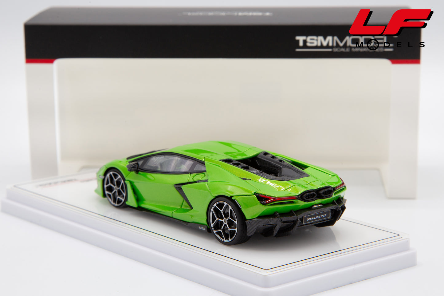 modellino lamborghini revuelto tsm 1:43 posteriore