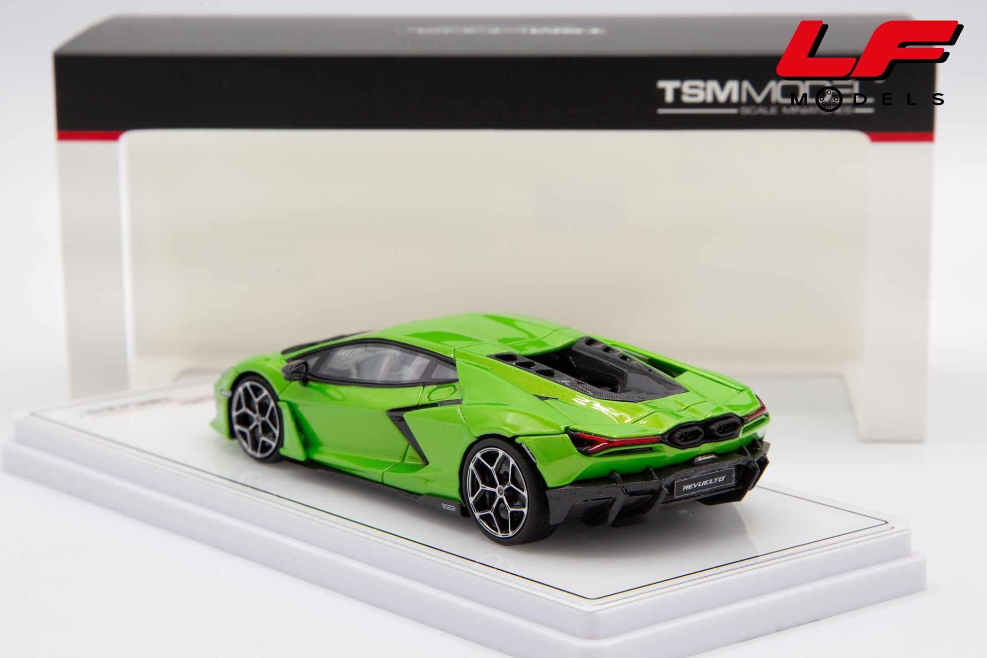 modellino lamborghini revuelto tsm 1:43 posteriore