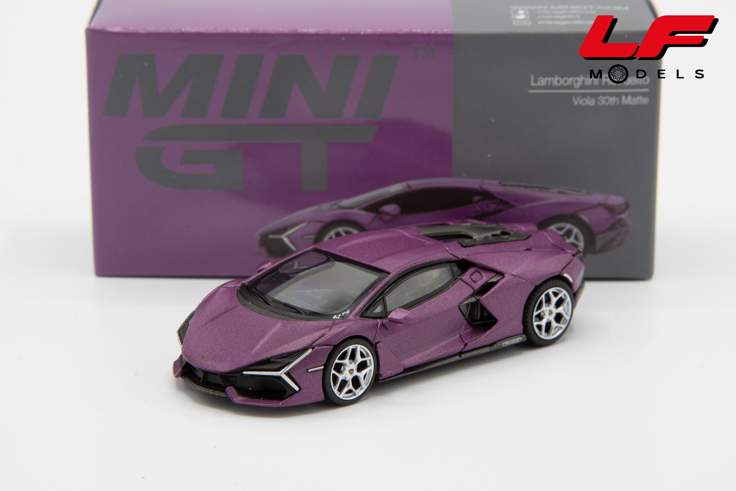 modellino lamborghini revuelto mini gt 1:64