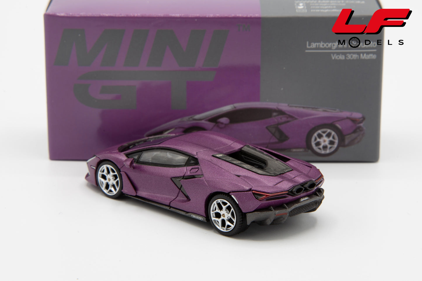modellino lamborghini revuelto mini gt 1:64
