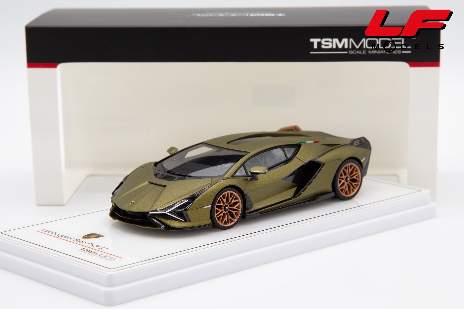 modellino lamborghini sian tsm 1:43 frontale