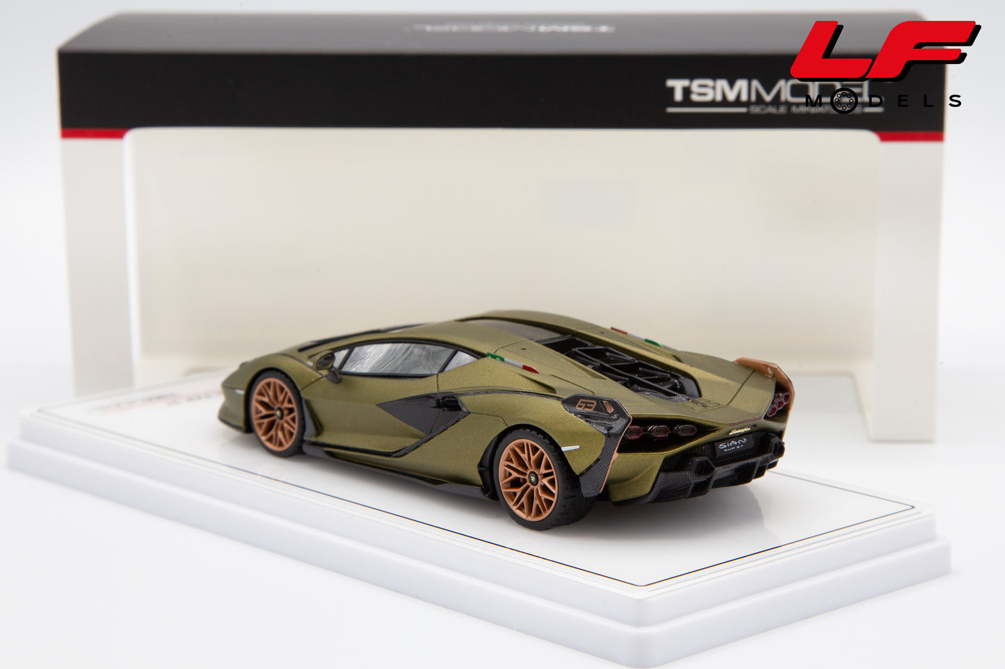 modellino lamborghini sian tsm 1:43 posteriore