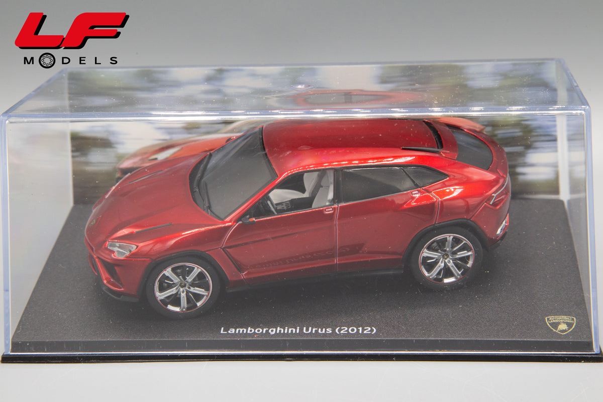 modellino lamborghini urus edicola 1:43 vista teca