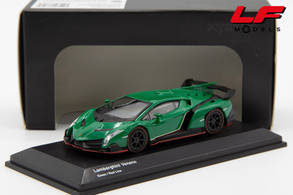 modellino lamborghini veneno kyosho 1:64 frontale
