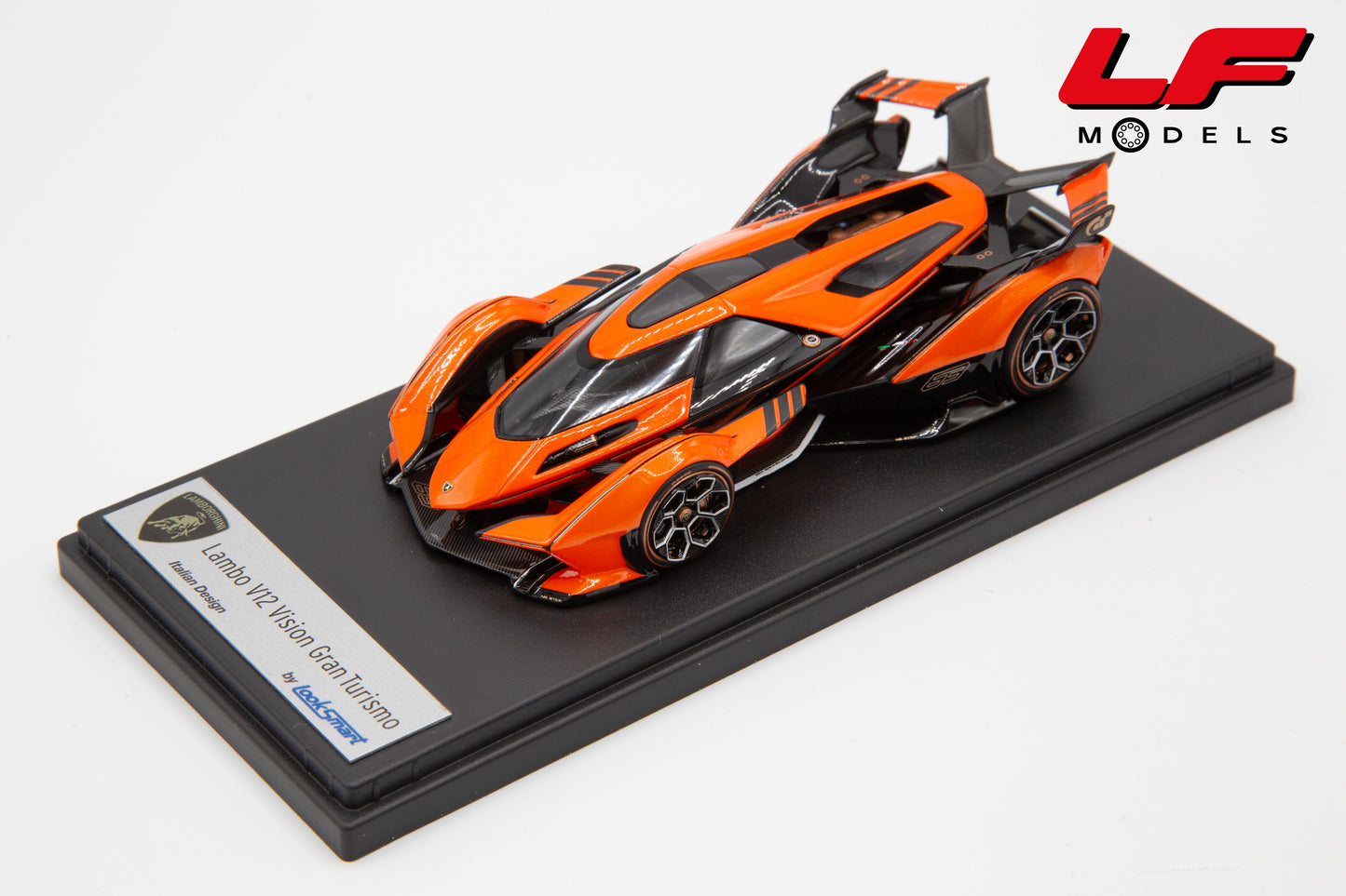 modellino lamborghini vision gran turismo looksmart 1:43 frontale