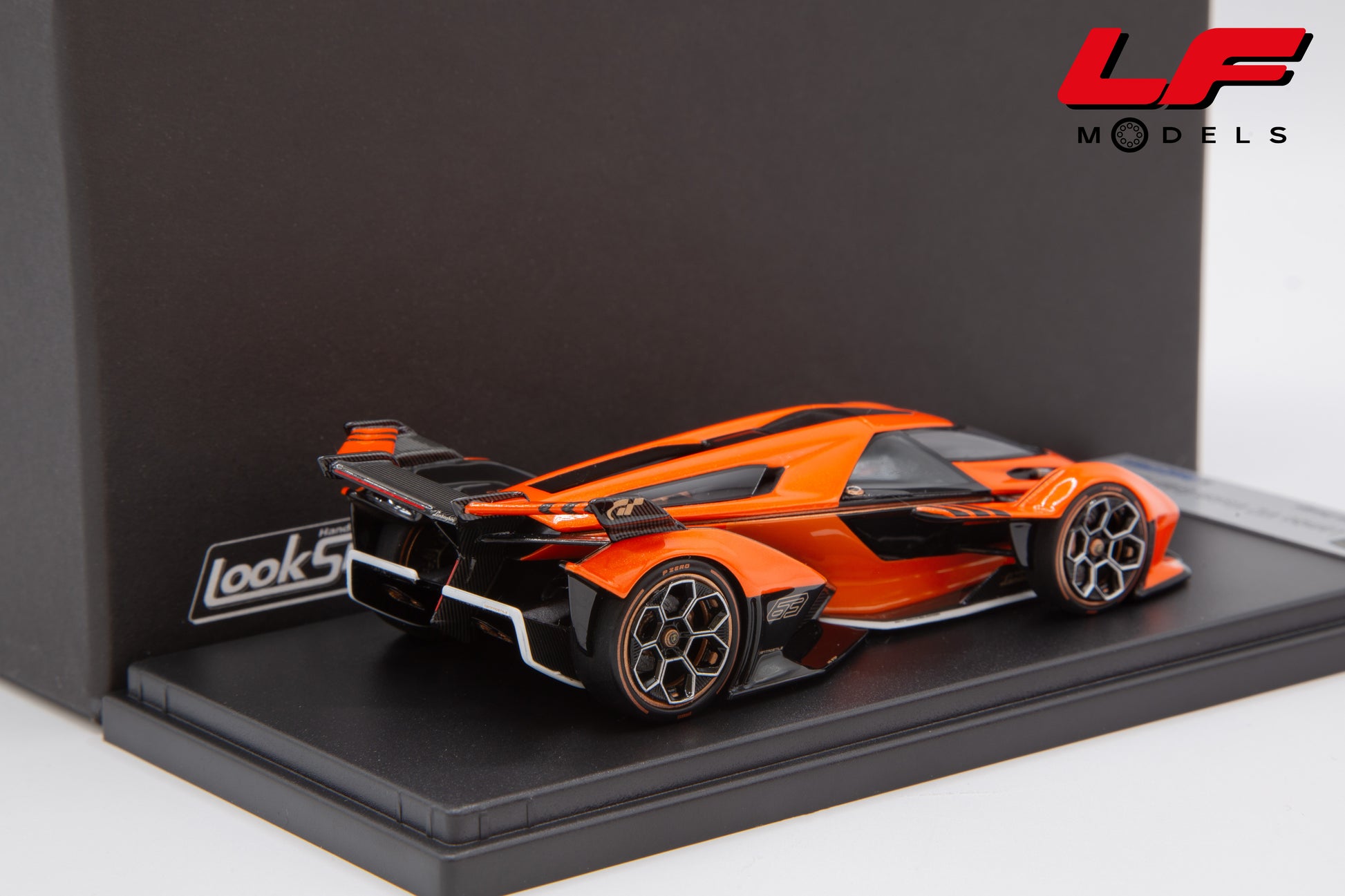 modellino lamborghini vision gran turismo looksmart 1:43 posteriore