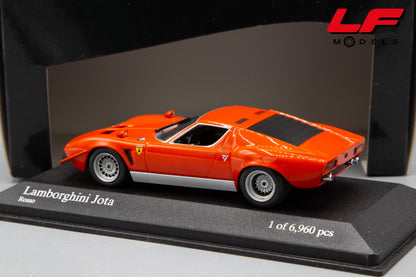 modellino lamborghini jota minichamps 1:43 posteriore