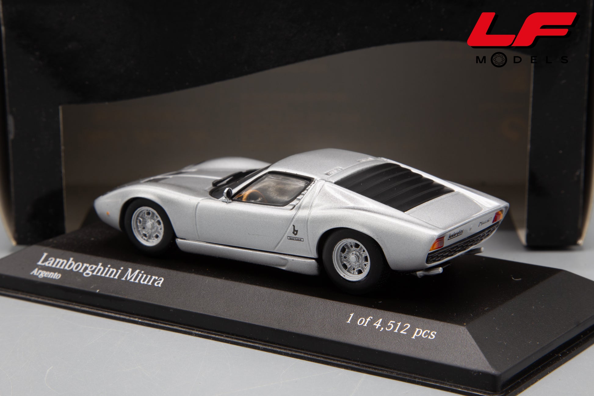 modellino lamborghini miura minichamps 1:43 posteriore