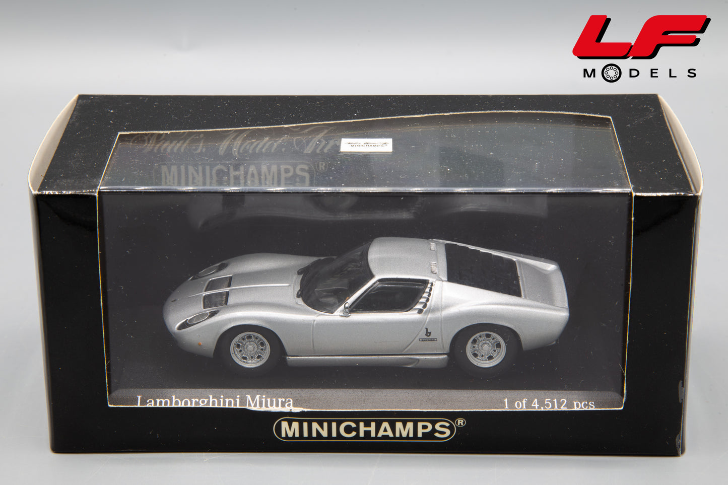 modellino lamborghini miura minichamps 1:43 scatola