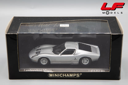 modellino lamborghini miura minichamps 1:43 scatola