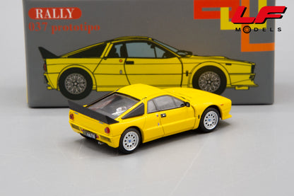 modellino lancia rally 037 prototipo laudoracing 1:64