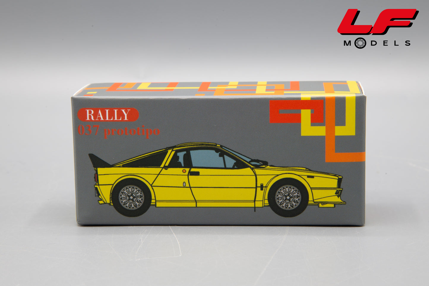 modellino lancia rally 037 prototipo laudoracing 1:64